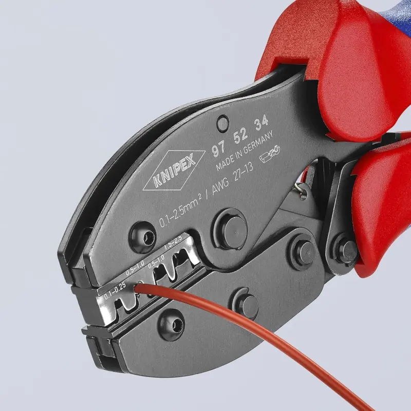 Lisovací kleště Knipex 97 52 34 SB PreciForce® - pákové (K 97 52 34 SB)