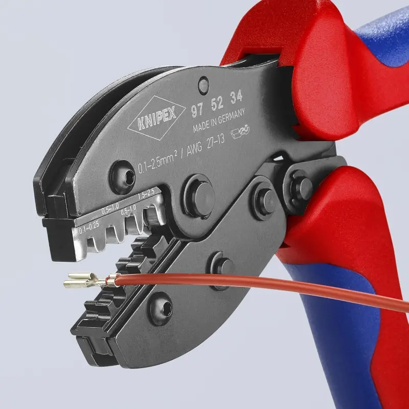 Lisovací kleště Knipex 97 52 34 SB PreciForce® - pákové (K 97 52 34 SB)