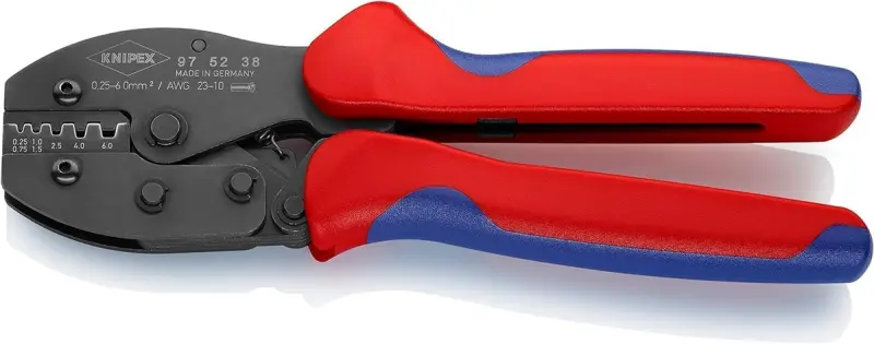Lisovací kleště Knipex 97 52 38 SB PreciForce® - pákové (K 97 52 38 SB)