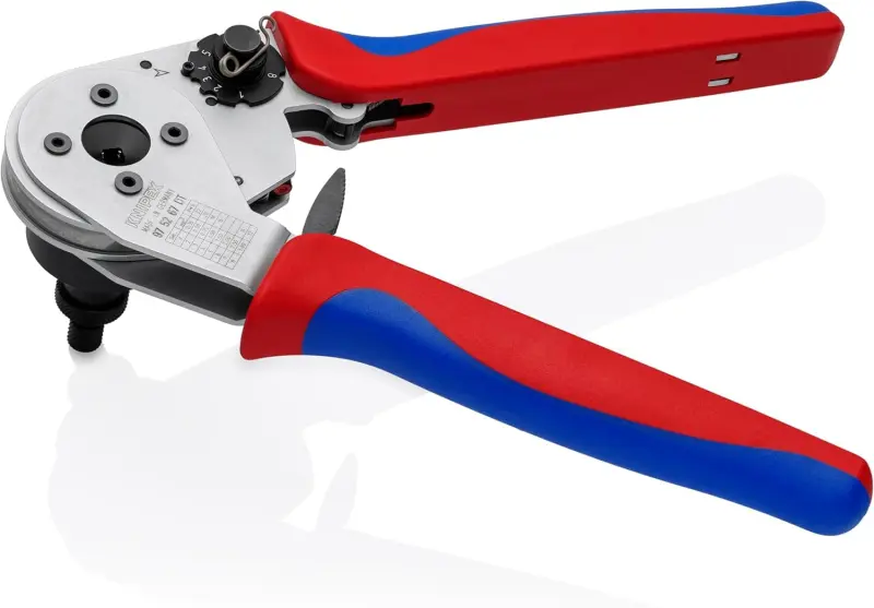 Lisovací kleště Knipex 97 52 67 DT - čtyřtrnové, pro DT kontakty (K 97 52 37 DT)