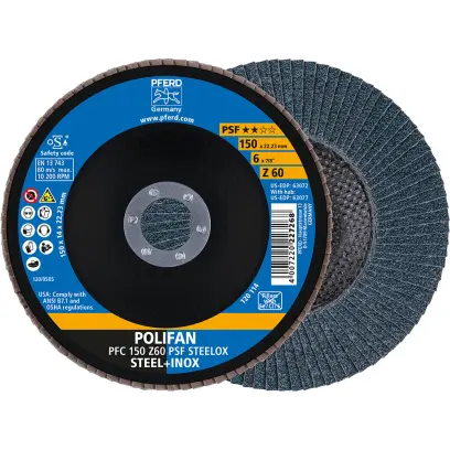 Lamelový brusný kotouč PFC 150 Z 60 PSF/22,23. PFERD (PF4007220805930)