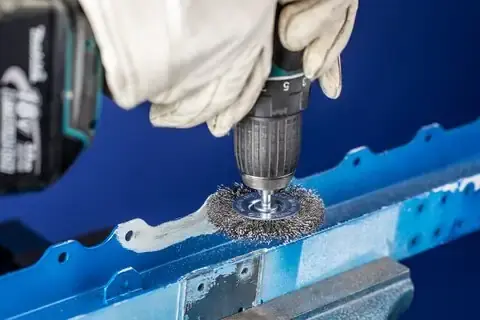 Kotoučový kartáč Pferd RBU 8004/6 INOX 0,20 (zvlněný drát) (PF4007220806647)