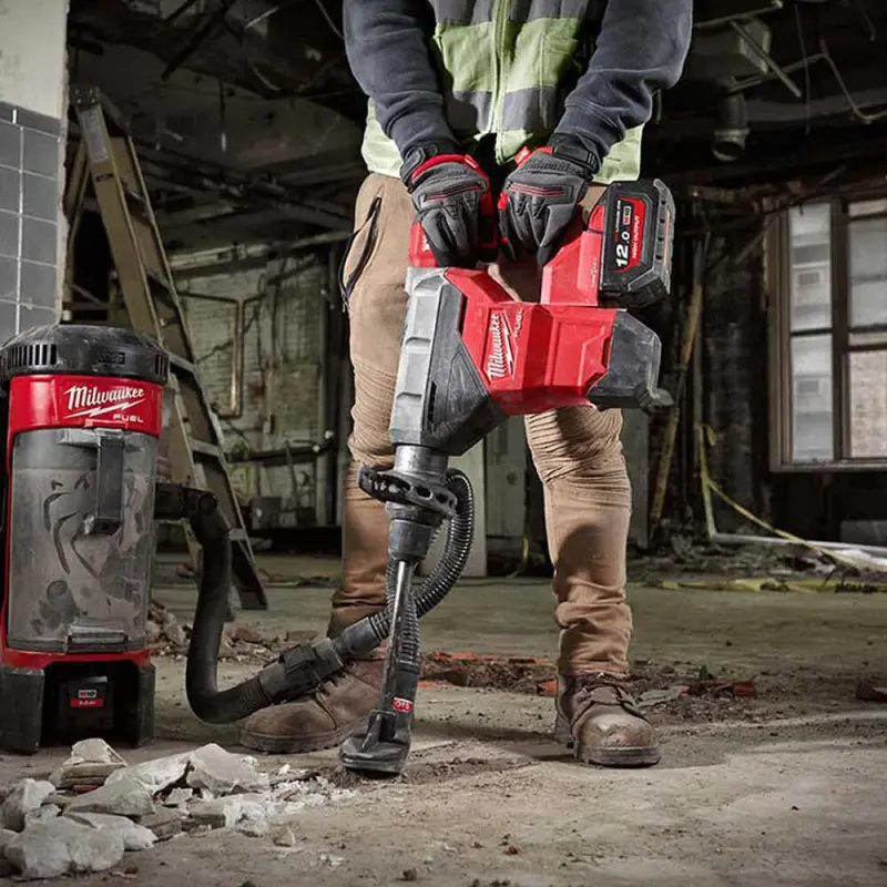 Aku kombinované kladivo Milwaukee M18 FHM-121C, ONE-KEY, SDS-MAX, 1x aku M18 HB12 + nabíječka M12-18 FC + kufr, 4933464894 (MI4933464894)