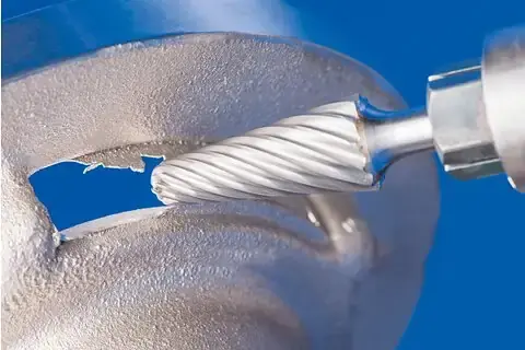 Stopková fréza z tvrdokovu Pferd KEL 1230/6 INOX - kuželová (PF4007220930496)