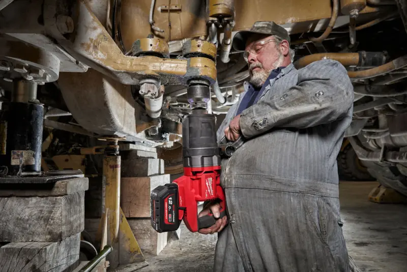 Aku 1" rázový utahovák Milwaukee M18 ONEFHIWF1DS-121C, ONEKEY, 2576 Nm, 1x aku M18 HB12 + M12-18 FC, 4933472072 (MI4933472072)