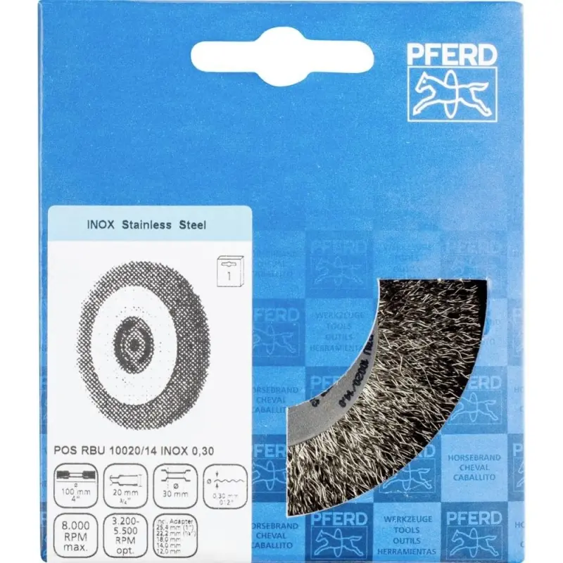 RBU 10020/14.0 INOX KARTÁČ KOTOUČOVÝ (PF4007220956397)