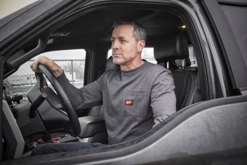 Pracovní triko WORKSKIN™ s dlouhým rukávem Milwaukee WTLSG (L) (MI4933478239)