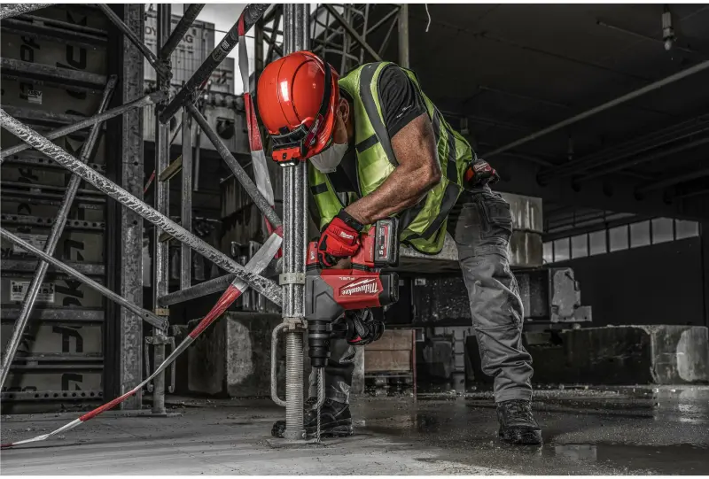 Aku kombinované kladivo SDS-plus Milwaukee M18 ONEFHPX-552X Fixtec (5,5 Ah) (MI4933478496)