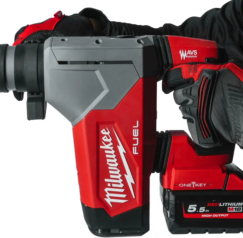Aku kombinované kladivo SDS-plus Milwaukee M18 ONEFHPX-552X Fixtec (5,5 Ah) (MI4933478496)