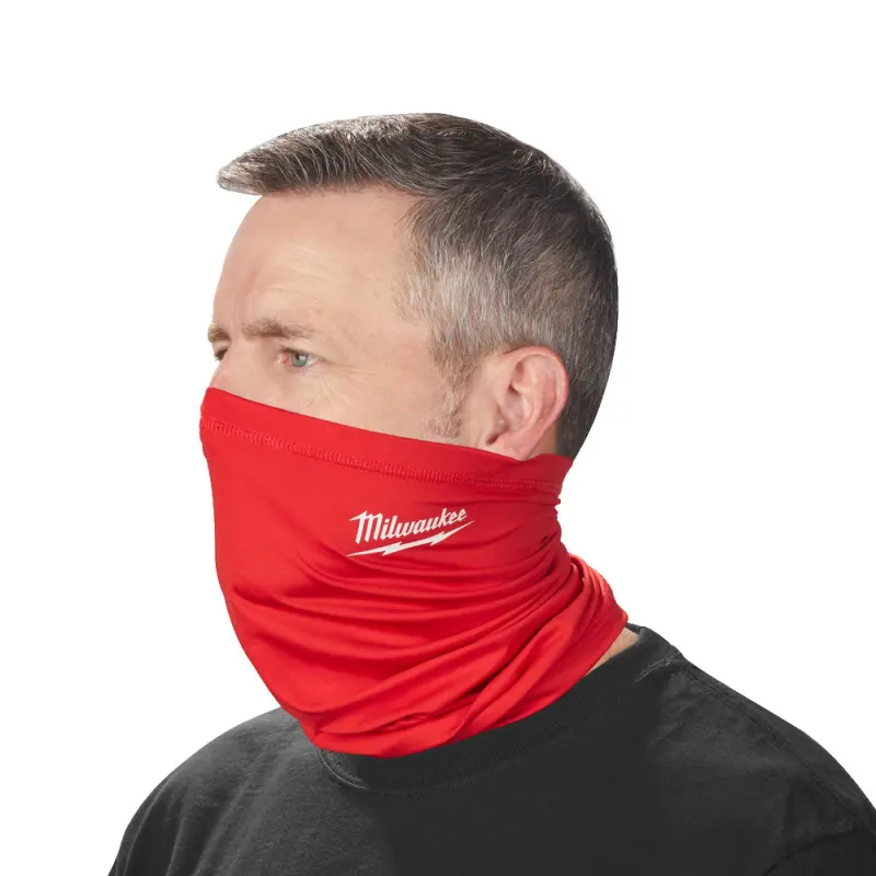 Nákrčník a rouška Milwaukee NGFM-R (červená) (MI4933478780)