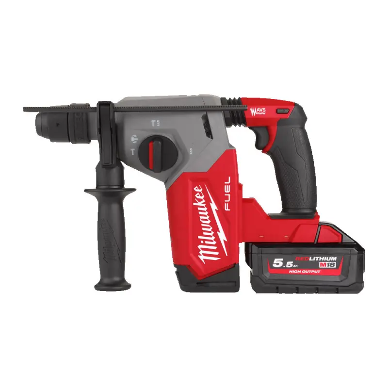 Aku kombinované kladivo SDS-plus Milwaukee M18 FHX-552X Fixtec (5,5 Ah) (MI4933478889)