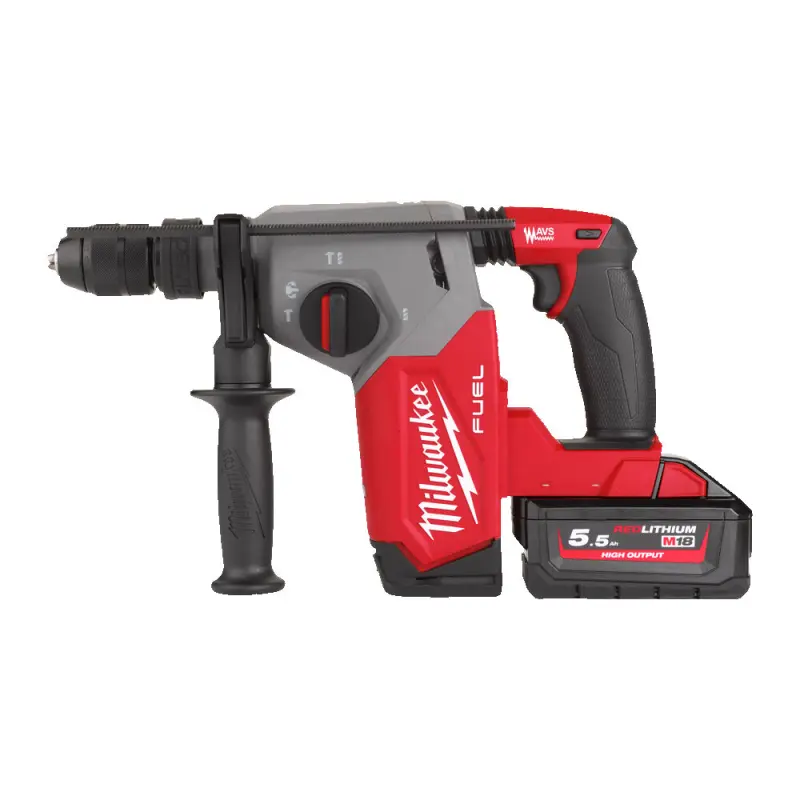 Aku kombinované kladivo SDS-plus Milwaukee M18 FHX-552X Fixtec (5,5 Ah) (MI4933478889)