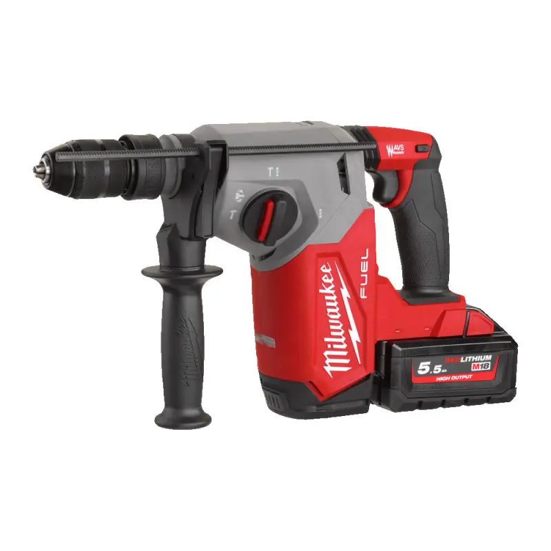Aku kombinované kladivo SDS-plus Milwaukee M18 FHX-552X Fixtec (5,5 Ah) (MI4933478889)