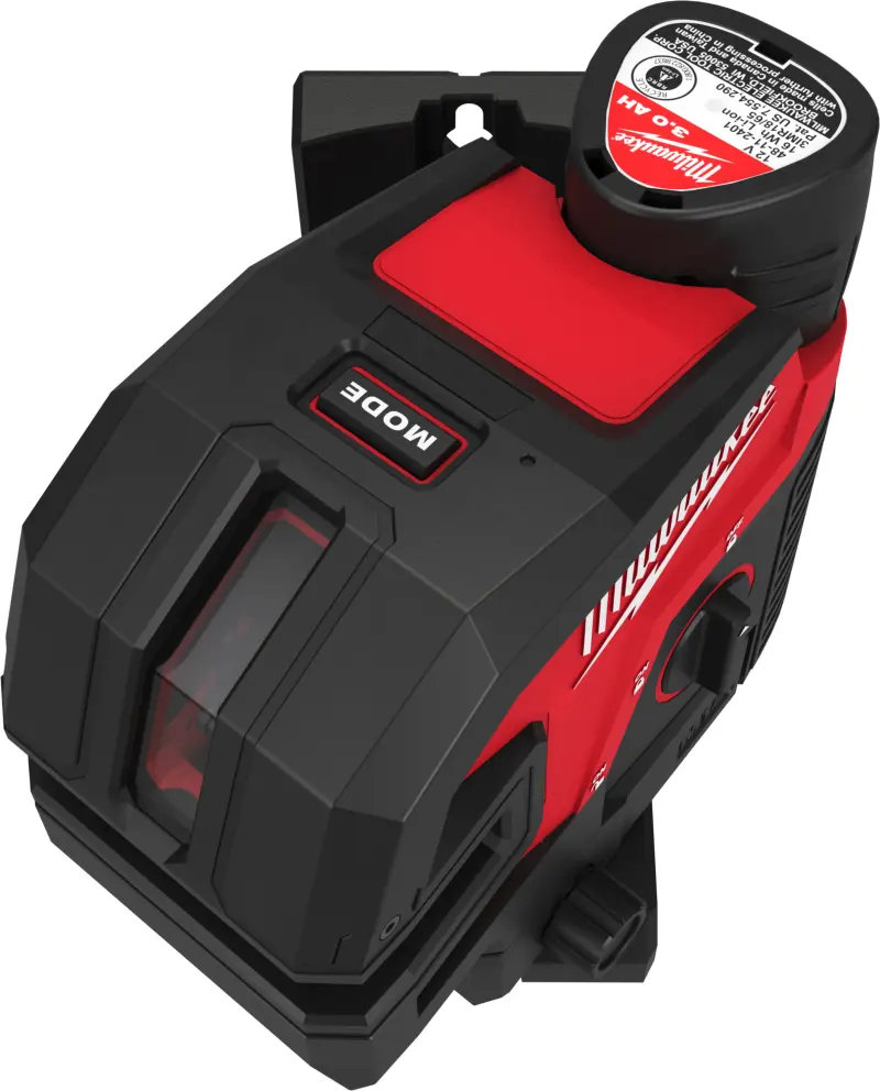 Křížový liniový laser MilwaukeeM12 CLL4P-0C, se 4 body, HIVIST, bez aku, s kufrem, 4933479203