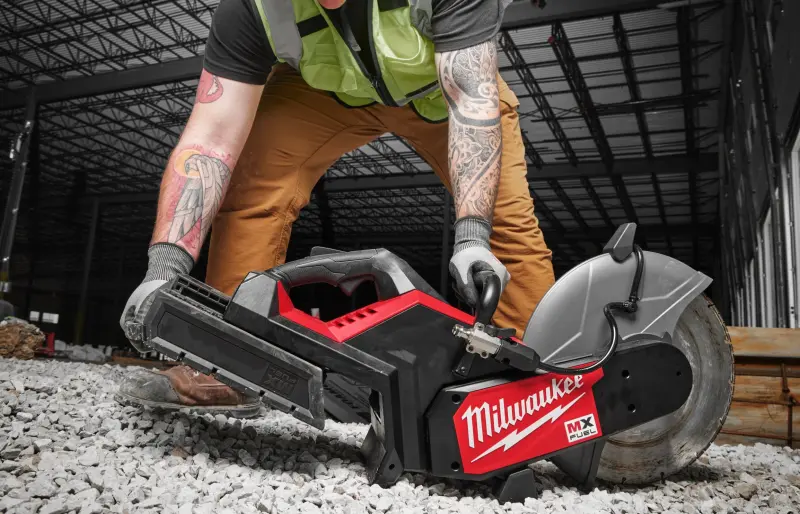 Aku rozbrušovací pila Milwaukee MX FUEL MXF COS350G2-802 (350 mm), ONE-KEY, 2x aku MXF XC608 + MXF SC + HUDD 350mm + taška 4933480480