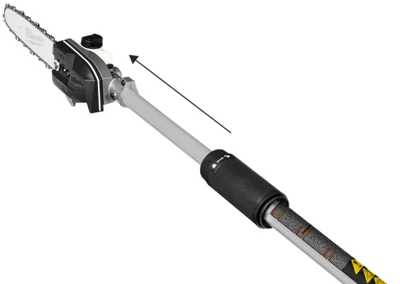 Aku teleskopická řetězová prořezávací pila Milwaukee M18 FTPS30-121, lišta 30 cm, 1x Aku M18 HB12 + nabíječka M12-18 FC, 4933480869 (MI4933480869)