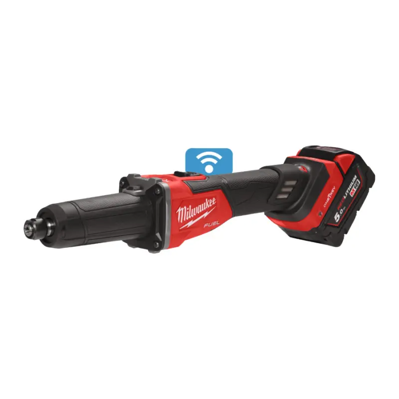 Aku přímá bruska Milwaukee M18 FDGROVB-502X, pro stopkové nástroje 6 a 8 mm, 2x Aku (18V, 5,0 Ah), 4933480956 (MI4933480956)