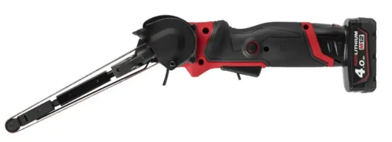 Aku pásová bruska Milwaukee M12 FBFL10-405B, 10 x 330 mm, 2x aku M12 B4 + C12 C, 4933480958