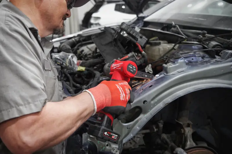 Aku pásová bruska Milwaukee M12 FBFL13-0, 13 x 457 mm, bez Aku, 4933480960 (MI4933480960)