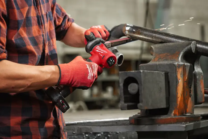 Aku pásová bruska Milwaukee M12 FBFL13-0, 13 x 457 mm, bez Aku, 4933480960 (MI4933480960)