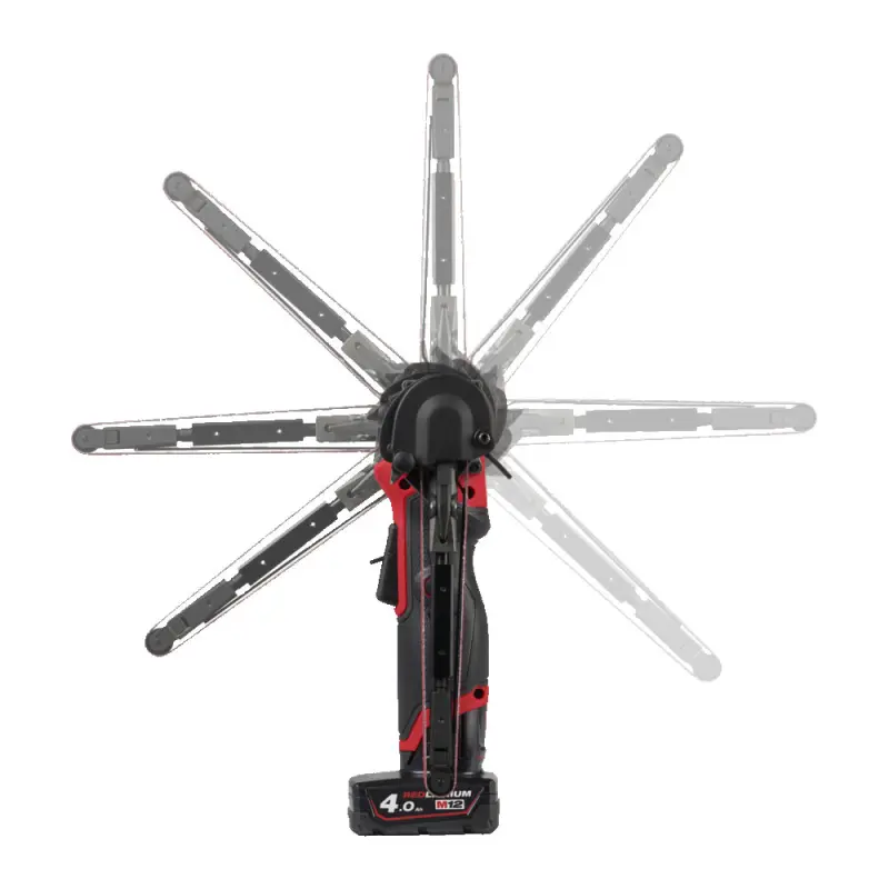 Aku pásová bruska Milwaukee M12 FBFL13-0, 13 x 457 mm, bez Aku, 4933480960 (MI4933480960)