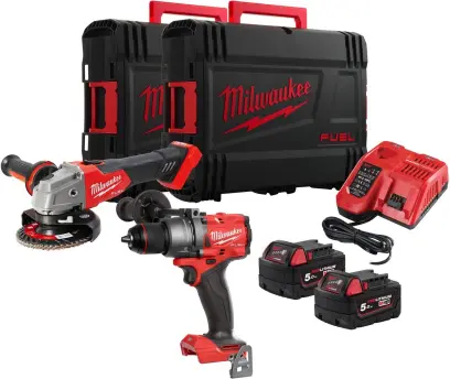 Sada aku nářadí Milwaukee M18FPP2E3-502X, 4933492516 (MI4933492516)