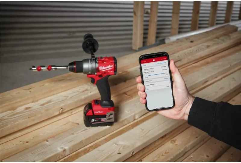 Aku vrtačka s příklepem Milwaukee M18 ONEPD3-502X, 2x aku M15 B5 + M12-18 FC + kufr, 4933492801