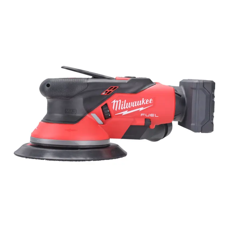 Aku excentrická vibrační 150 mm bruska Milwaukee M12 FROS2.5-502X, 2x aku M12 HB5 + M12 C12 C + Kufr, 4933493648