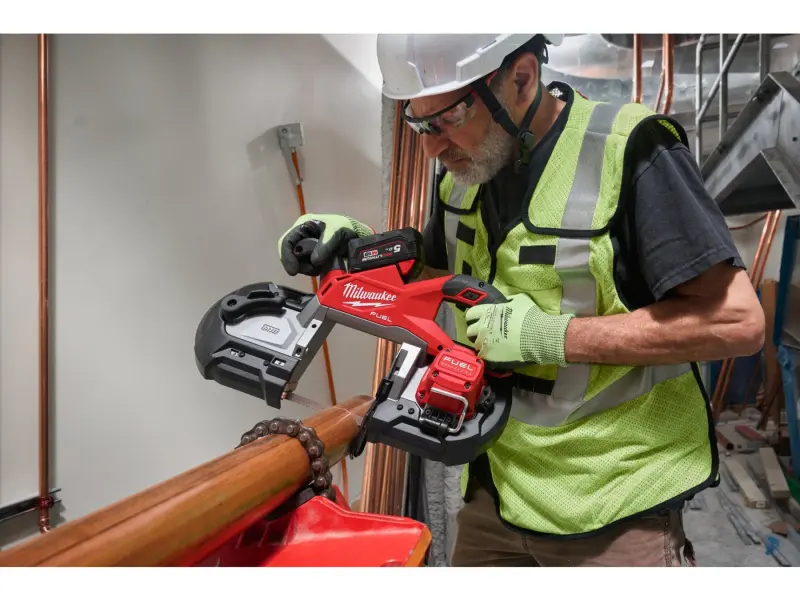 Aku pásová pila Milwaukee s hlubokým řezem 2 Generace M18 FBS127-502C, 4933498310 (MI4933498310)