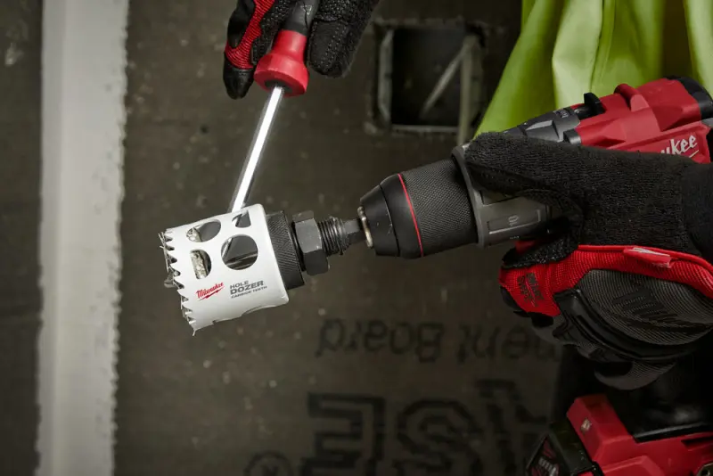 Kruhová pilka/děrovka Milwaukee 44 mm TCT Hole Dozer Holesaw 44MM, karbidové zuby, 9560717