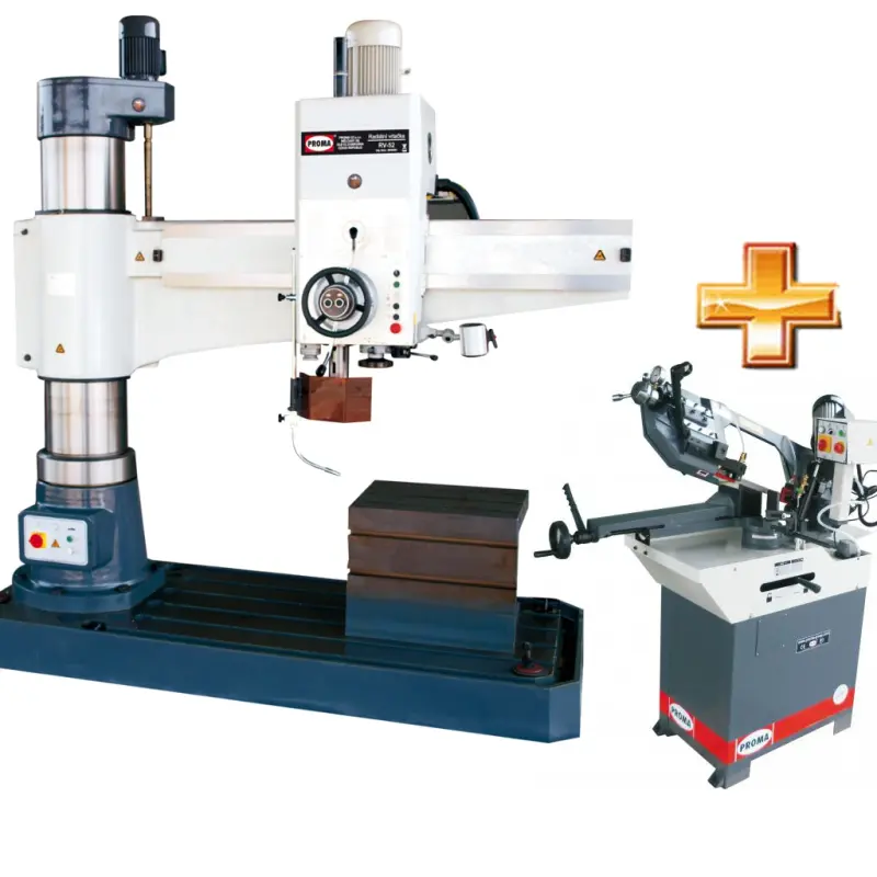 RV-80E - Radiální vrtačka