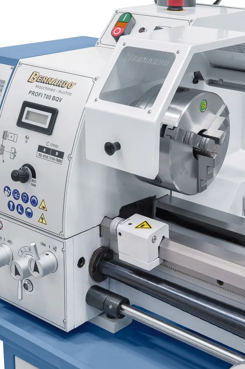 Stolní soustruh Bernardo Profi 700 BQV s digitálním odměřováním (BER031173B)