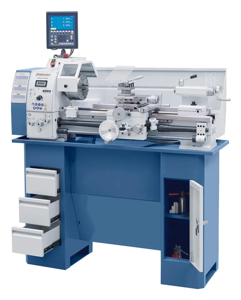 Stolní soustruh Bernardo Profi 700 BQV s digitálním odměřováním (BER031173B)