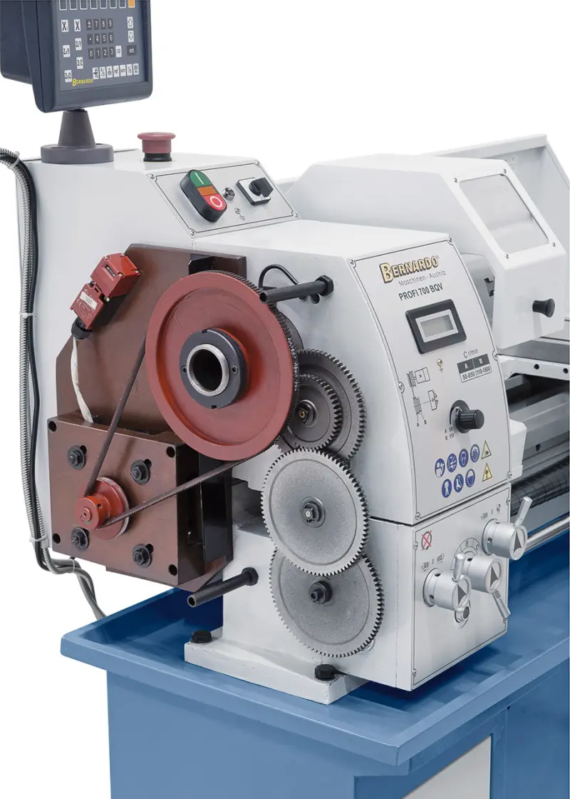 Stolní soustruh Bernardo Profi 700 BQV s digitálním odměřováním (BER031173B)