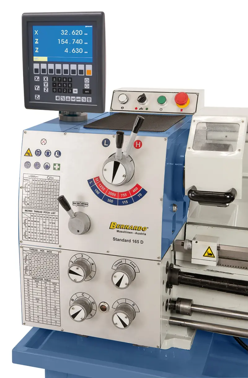 Soustruh Bernardo Standard 165 D (digitální odměřování) (BER031259B)