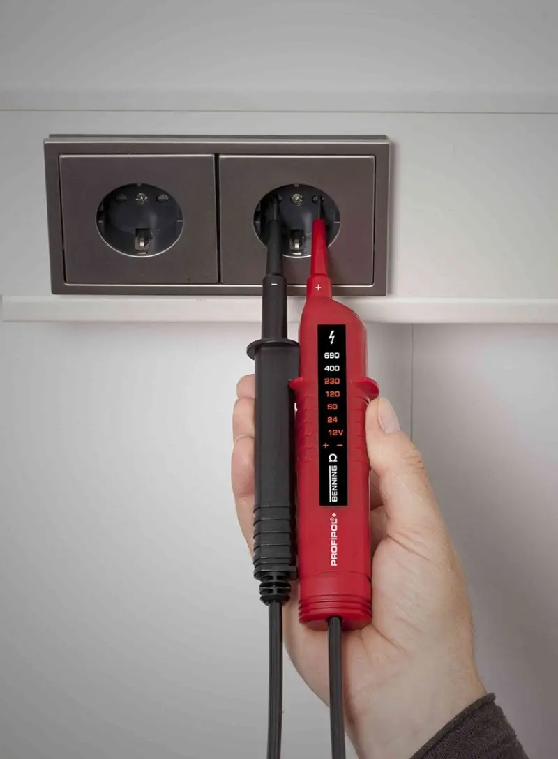 Zkoušečka napětí Benning PROFIPOL+ (12 - 690V LED) (BEN020023)
