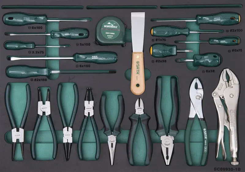 249 ks. Sada mistrovského nářadí pro karoserie (SATASC09930-1)