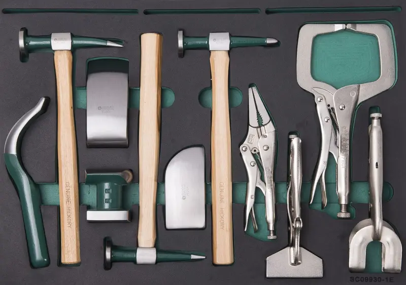 249 ks. Sada mistrovského nářadí pro karoserie (SATASC09930-1)