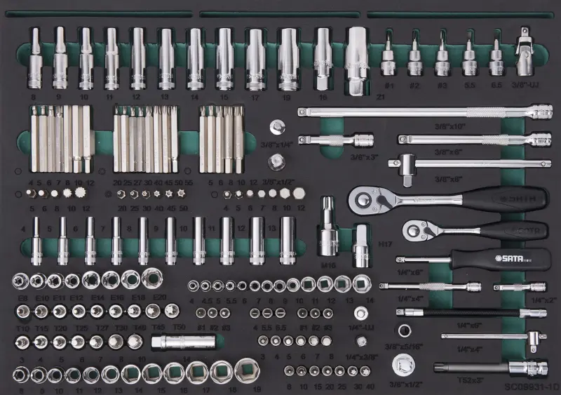368 ks. Sada nářadí Master (SATASC09931-1)