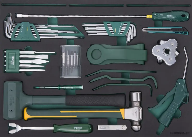 368 ks. Sada nářadí Master (SATASC09931-1)