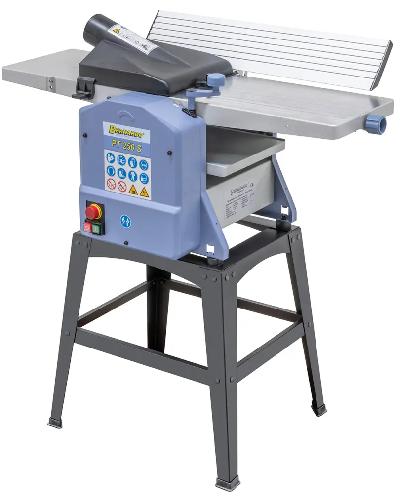 Hoblovací a tloušťkovací frézka Bernardo PT 250 S s podstavcem (230 V)
