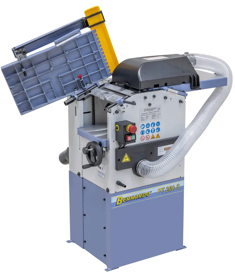 Hoblovací a tloušťkovací frézka Bernardo PT 260 S včetně odsávání třísek (230 V)