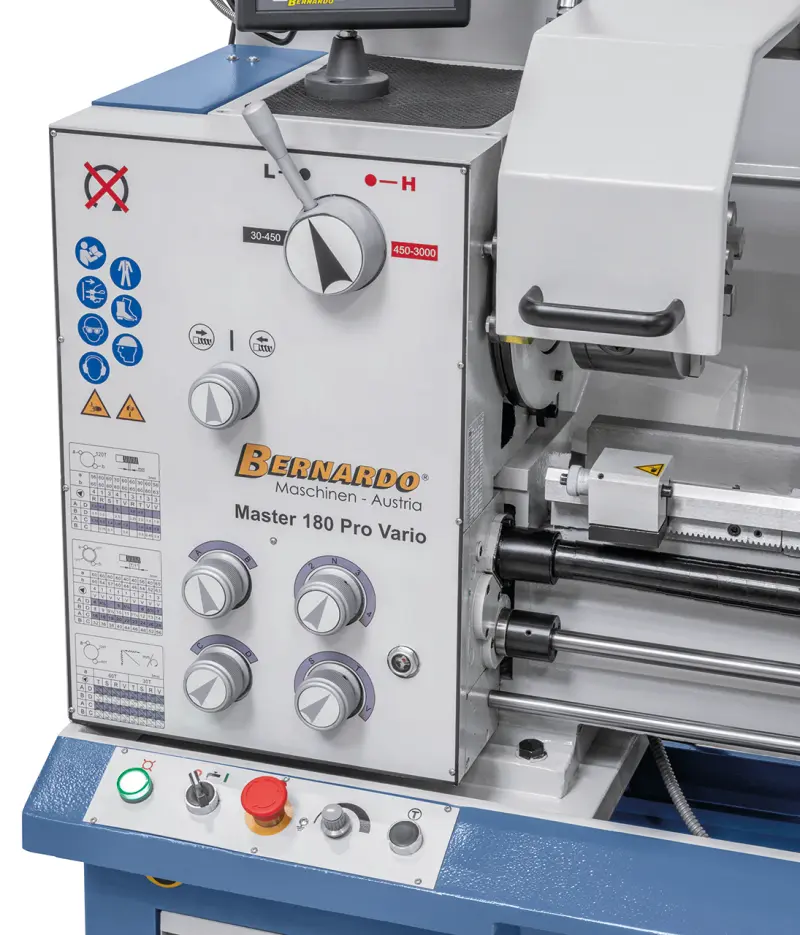 Univerzální soustruh Bernardo Master 180 s digitálním odměřováním