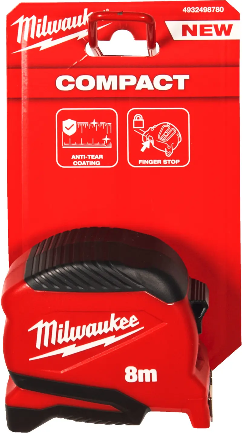 Svinovací metr Milwaukee COMPACT (GEN2) 8M-25, délka 8 metrů, 4932498780