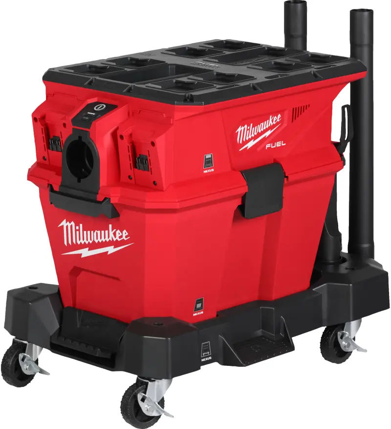 Aku průmyslový vysavač Milwaukee M18 F2VC23LG2-0, ONE-KEY, PACKOUT, NEXUS modular systém, mokré/suché vysávání, bez aku, 4933500140