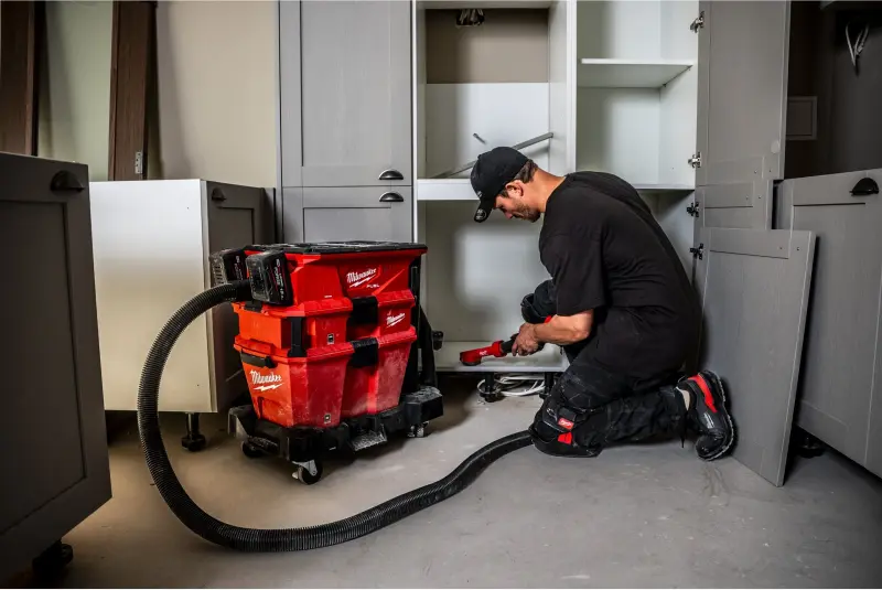 Aku průmyslový vysavač Milwaukee M18 F2VC23LG2-0, ONE-KEY, PACKOUT, NEXUS modular systém, mokré/suché vysávání, bez aku, 4933500140