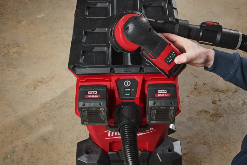 Aku průmyslový vysavač Milwaukee M18 F2VC23LG2-0, ONE-KEY, PACKOUT, NEXUS modular systém, mokré/suché vysávání, bez aku, 4933500140