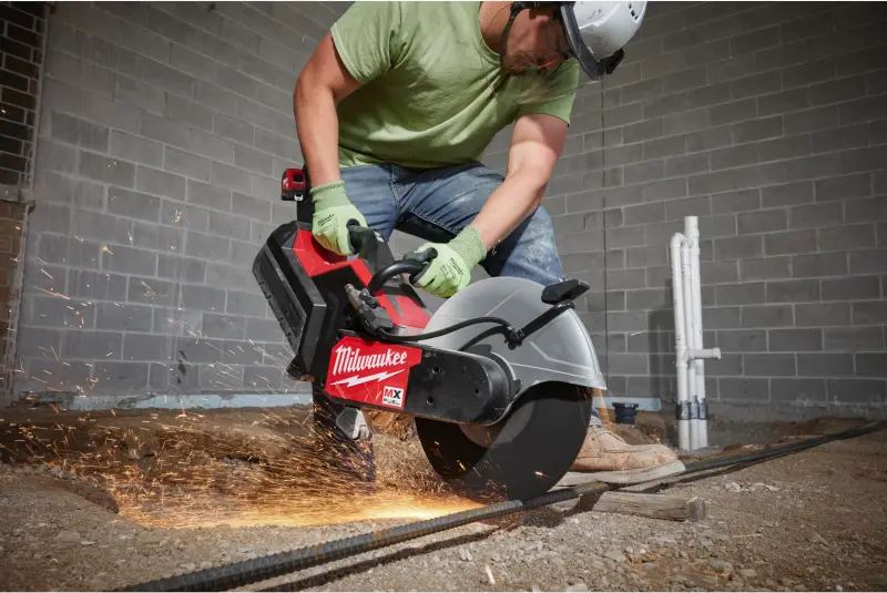 Aku rozbrušovací pila Milwaukee MX FUEL MXF COS350G2FC-802 (350 mm), ONE-KEY, 2x aku MXF XC608 + MXF FC + HUDD 350mm + taška, 4933499772