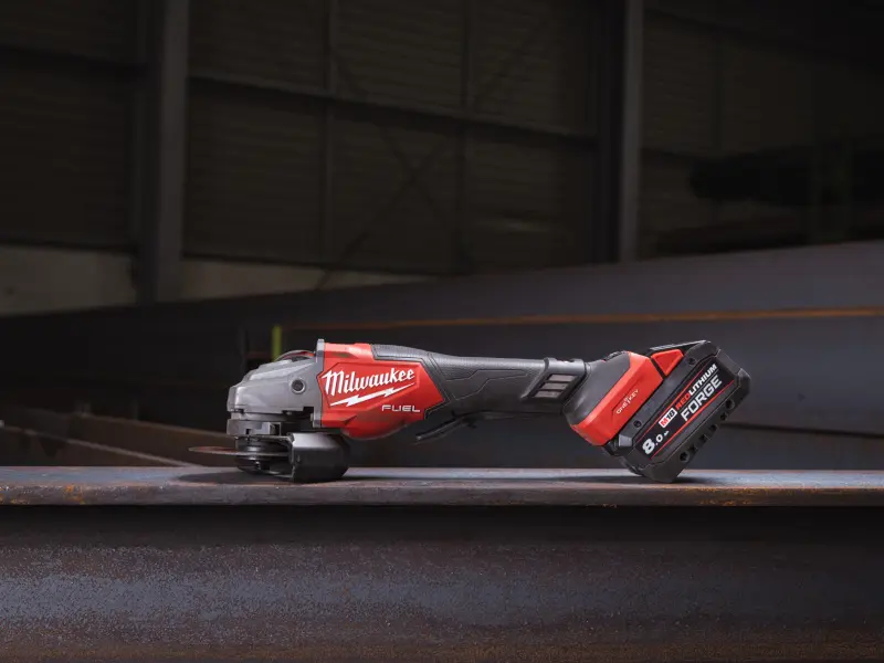 Aku úhlová bruska 125 mm Milwaukee M18 FHSAGO125VXPDB2-802X, ONE-KEY, 2x aku M18 FB8 + M12-18 FC + kufr,