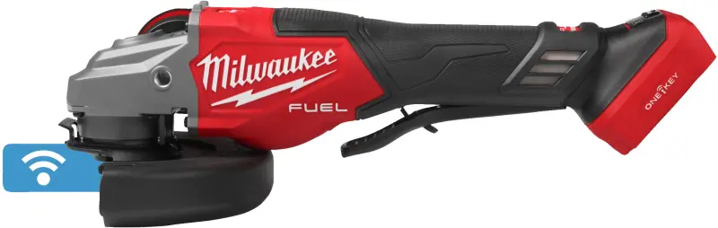 Aku úhlová bruska 125 mm Milwaukee M18 FHSAGO125VXPDB2-802X, ONE-KEY, 2x aku M18 FB8 + M12-18 FC + kufr,